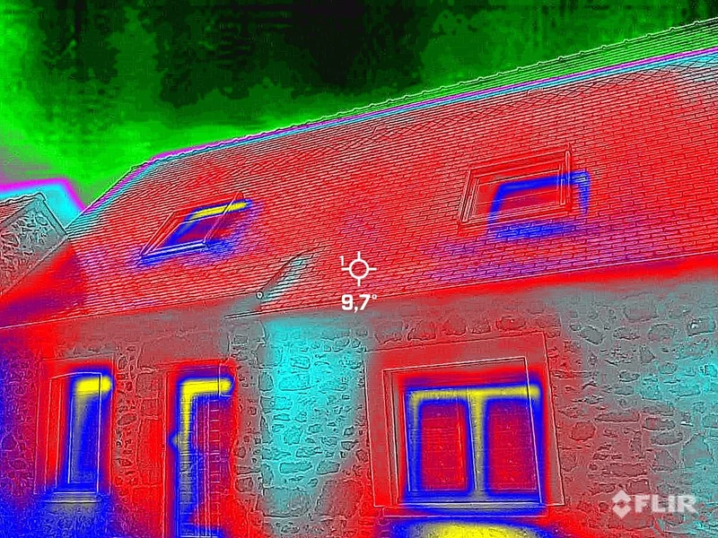 Cartographie thermique d'une maison bretonne