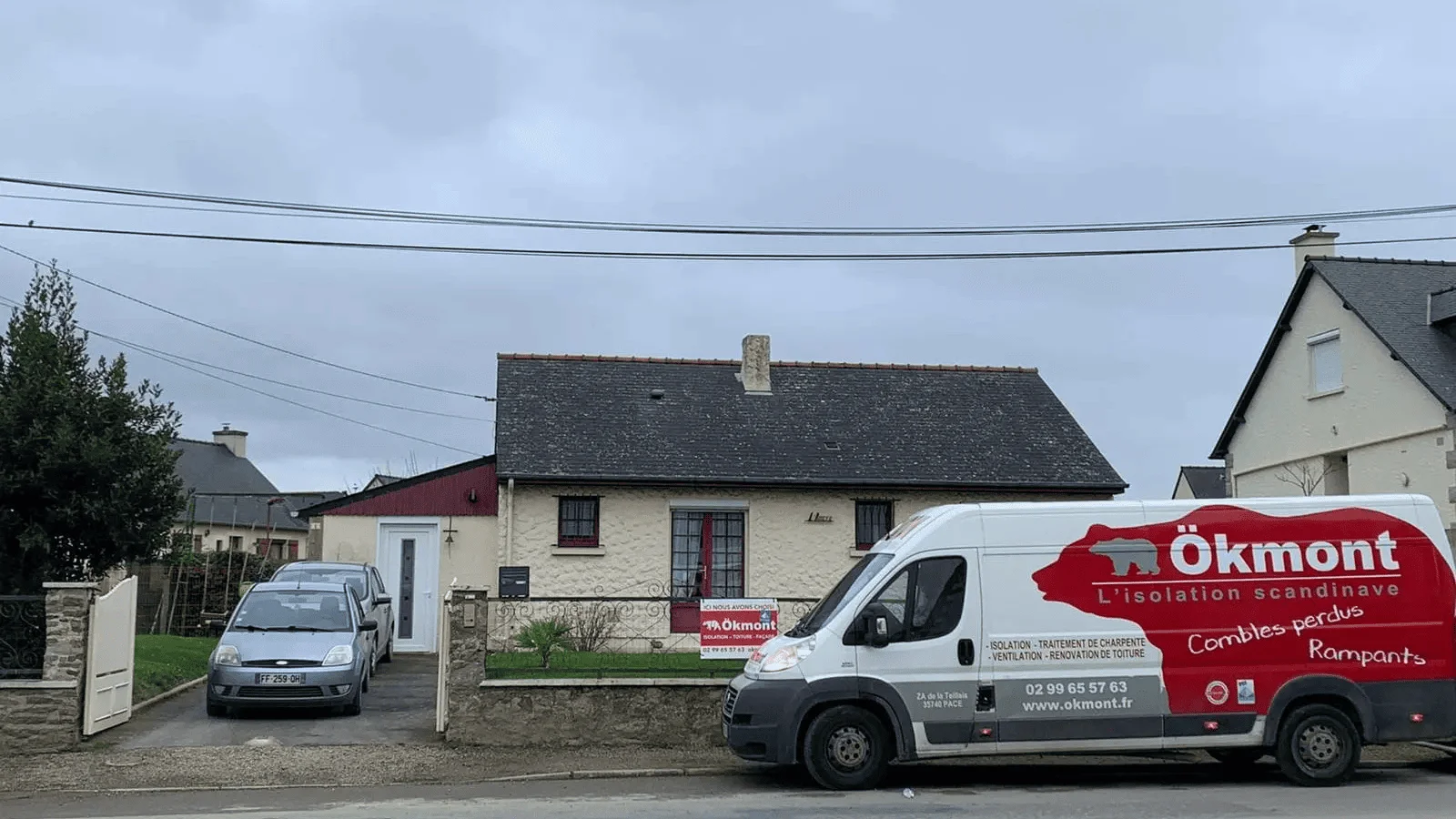 Chantier isolation maison à Rennes par Okmont