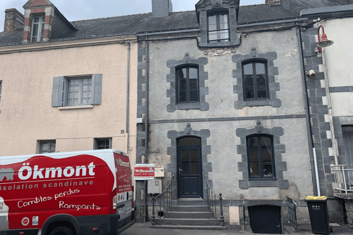 Isolation combles Redon : Maison des années 30 en centre-bourg